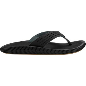 �I���J�C �����Y �V���[�Y �T���_�� Olukai Ulele Flip Flop - Men's Lava Rock/Lava Rock