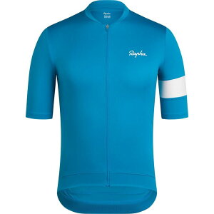 ���t�@ �����Y �g�b�v�X T�V���c �W���[�W�[ Rapha Core Jersey - Men's Teal Blue/White �z���C�g