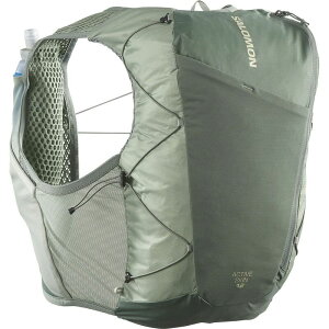 �T������ �����Y �o�b�O �o�b�N�p�b�N�E�����b�N�T�b�N �x�X�g Salomon Active Skin 12L Hydration Vest Set Laurel Wreath/Lily Pad/Aloe Wash