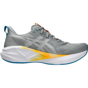 �A�V�b�N�X �����Y �V���[�Y �X�j�[�J�[ Asics Novablast 5 Running Shoe - Men's Gravel/White �z���C�g
