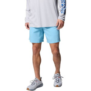 �R�����r�A �����Y �{�g���X �n�[�t�p���c�E�V���[�c Columbia Backcast IV 6in Water Short - Men's Vintage Blue �u���[