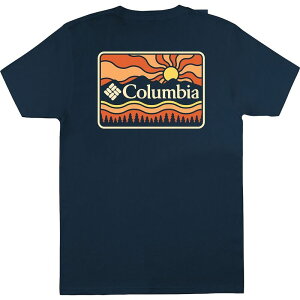 �R�����r�A �����Y �g�b�v�X T�V���c Columbia Sunwave T-Shirt - Men's Columbia Navy �l�C�r�[