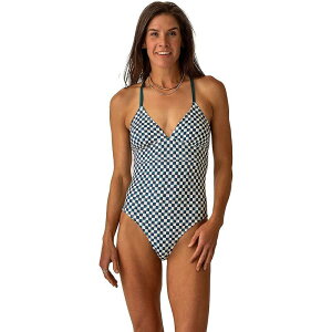 �J�[�u�f�U�C�� ���f�B�[�X ���� �㉺�Z�b�g Carve Designs Dahlia One-Piece Swimsuit - Women'surfside/Nightdive