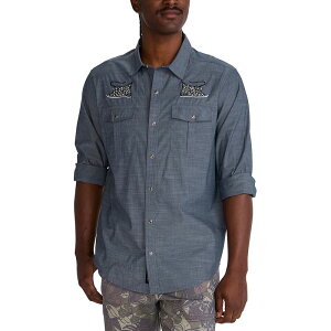 �n�E���[�u���U�[�Y �����Y �g�b�v�X �V���c Howler Brothers Gaucho Snapshirt - Men's Patrolling Rays
