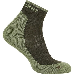 �A�C�X�u���[�J�[ �����Y �A���_�[�E�F�A �C�� �~�j Icebreaker Merino Hike+ Light Mini Sock - Men's Dk Loden/Lichen