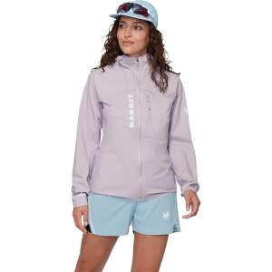 �}���[�g ���f�B�[�X �A�E�^�[ �W���P�b�g�E�u���]�� �t�[�f�b�h�W���P�b�g Mammut Aenergy TR HS Hooded Jacket - Women's Alpine Calamint