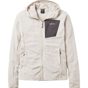 ���u ���f�B�[�X �A�E�^�[ �p�[�J�[�E�X�E�F�b�g Rab Tecton Hoodie - Women's Pebble