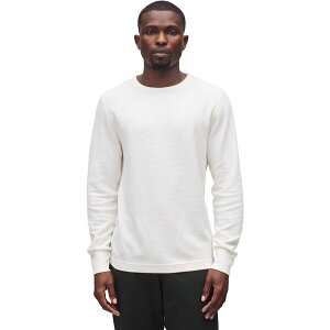 ���C�j���O�`�����v �����Y �g�b�v�X T�V���c ���� Reigning Champ Lightweight Waffle Long-Sleeve - Men's Championship White �z���C�g