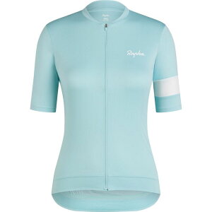 ���t�@ ���f�B�[�X �g�b�v�X �V���c �W���[�W�[ Rapha Core Jersey - Women's Light Blue/White �z���C�g