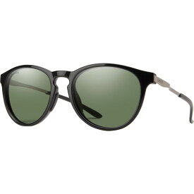 スミス メンズ サングラス・アイウェア アクセサリー Wander ChromaPop Polarized Sunglasses Black/ChromaPop Polarized Grey Green