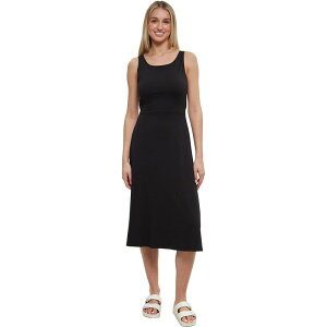 �e���c���[ ���f�B�[�X �g�b�v�X �����s�[�X Tentree Cavell Dress - Women's Meteorite Black �u���b�N
