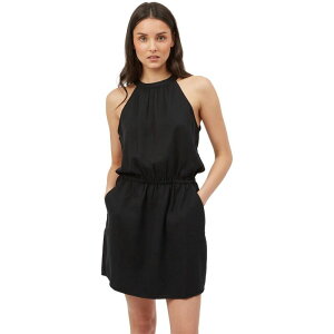 �e���c���[ ���f�B�[�X �g�b�v�X �����s�[�X Tentree Cypress Dress - Women's Meteorite Black �u���b�N