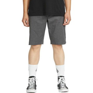 �{���R�� �����Y �{�g���X �n�[�t�p���c�E�V���[�c Volcom Frickin Modern Stretch 21 Short - Men's Charcoal Heather �`���R�[��