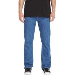 �{���R�� �����Y �{�g���X �f�j���p���c Volcom Solver Denim Pant - Men's Bold Blue �u���[