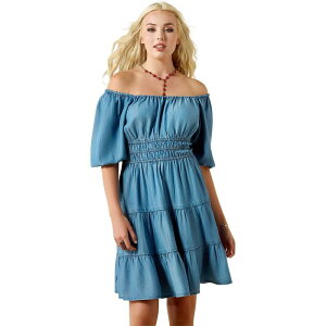 �A���A�g ���f�B�[�X �g�b�v�X �����s�[�X Ariat Juliet Dress - Women's Light Wash Indigo �C���f�B�S