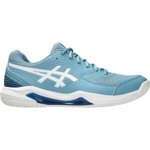 �A�V�b�N�X �����Y �V���[�Y �X�j�[�J�[ Asics Gel-Dedicate 8 Pickleball Shoe - Men'saba Blue/White �z���C�g
