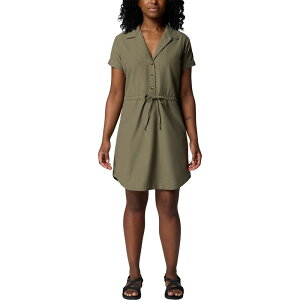 �R�����r�A ���f�B�[�X �g�b�v�X �����s�[�X Columbia Cedar Crest Dress - Women'stone Green �O���[��