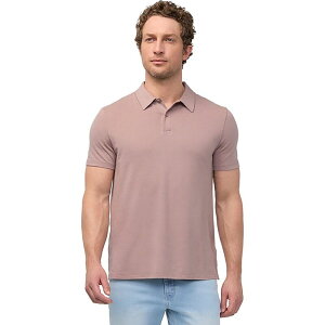 DU/ER �����Y �g�b�v�X �|���V���c DU/ER Performance Air Flow Pique Polo - Men's Hazy Mauve