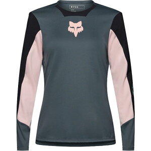 �t�H�b�N�X���[�V���O ���f�B�[�X �g�b�v�X �V���c �W���[�W�[ ���� Fox Racing Defend Long-Sleeve Jersey - Women's Deep Cobalt Creation �R�o���g