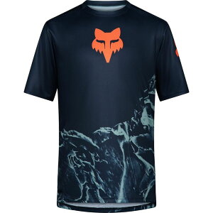�t�H�b�N�X���[�V���O �����Y �g�b�v�X T�V���c ���� �W���[�W�[ Fox Racing Ranger Short-Sleeve Jersey - Men's Arctic Blue Image Print �u���[