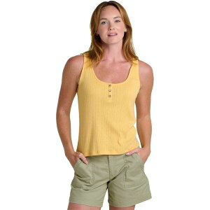 �h�[�h �A���h�R�[ ���f�B�[�X �g�b�v�X �^���N�g�b�v Toad&Co Foothill Pointelle Henley Tank Top - Women's Toucan