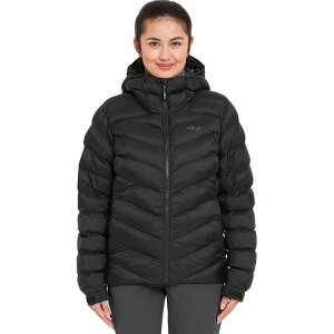 u fB[X AE^[ WPbgEu] WPbg Rab Nebula Pro Jacket - Women's Black ubN