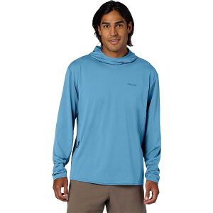 �}�[���b�g �����Y �A�E�^�[ �p�[�J�[�E�X�E�F�b�g Marmot AirExchange SolarShield Hoodie - Men'summer Storm