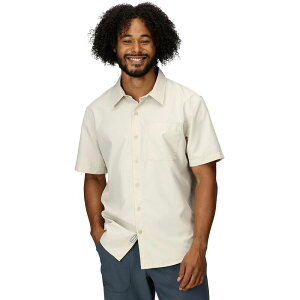 �}�[���b�g �����Y �g�b�v�X �V���c ���� Marmot AirExchange SolarShield Short-Sleeve Shirt - Men's Birch Bark
