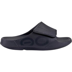 オーフォス メンズ サンダル シューズ Ooahh Sport Flex Slide Sandal Black Matte