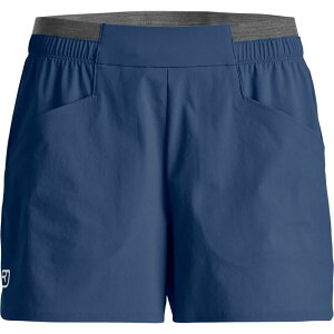 �I���g�{�b�N�X ���f�B�[�X �{�g���X �n�[�t�p���c�E�V���[�c Ortovox Trace Short - Women's Blue Nunatak �u���[