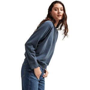 ���b�`���[�v�A�[ ���f�B�[�X �A�E�^�[ �p�[�J�[�E�X�E�F�b�g �V���c Richer Poorerecycled Crew Sweatshirt - Women's Mineral Moonlit Ocean