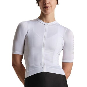 ���t�@ ���f�B�[�X �g�b�v�X �V���c �W���[�W�[ Rapha Pro Team Training Jersey - Women's White/Silver �z���C�g