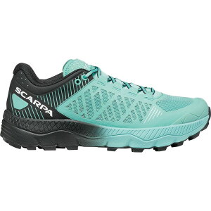 �X�J���p ���f�B�[�X �V���[�Y �X�j�[�J�[ Scarpa Spin Ultra Running Shoe - Women's Aruba Blue/Black �u���b�N