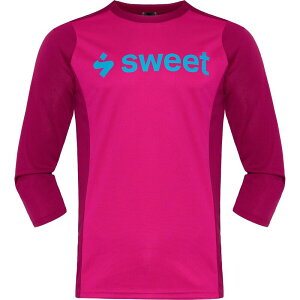 �X�C�[�g�v���e�N�V���� �����Y �g�b�v�X T�V���c �W���[�W�[ Sweet Protection Hunter II Trail 3/4-Sleeve Jersey - Men's Rasberry Radiance