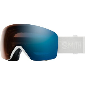 �X�~�X �����Y �A�N�Z�T���[ �T���O���X�E�A�C�E�F�A Smith Skyline ChromaPop Goggles White Vapor/ChromaPopro Photochromic Blue Mirror �z���C�g