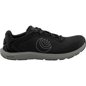 �g�|�A�X���`�b�N �����Y �V���[�Y �X�j�[�J�[ Topo Athletic ST-6 Running Shoe - Men's Black/Charcoal �u���b�N