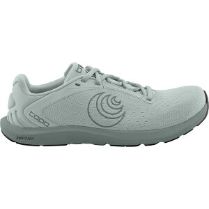 �g�|�A�X���`�b�N �����Y �V���[�Y �X�j�[�J�[ Topo Athletic ST-6 Running Shoe - Men's Grey/Grey �O���[