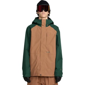 �{���R�� �����Y �A�E�^�[ �W���P�b�g�E�u���]�� Volcom Dua Insulated GORE-TEX Jacket - Men's Terra Brown �u���E��