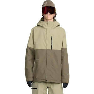 �{���R�� �����Y �A�E�^�[ �W���P�b�g�E�u���]�� Volcom L Ins Gore-Tex Jacket - Men's Moss Green �O���[��
