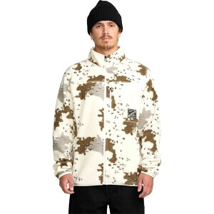 �{���R�� �����Y �A�E�^�[ �W���P�b�g�E�u���]�� Volcom Nelson Sherpa Full-Zip Jacket - Men's White �z���C�g