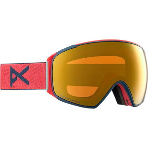 �A�m�� �����Y �A�N�Z�T���[ �T���O���X�E�A�C�E�F�A Anon M4S Toric Low Bridge Goggles Black/Perceive Sunny Red/Spare Lens-Perceive Cloudy Burst �u���b�N