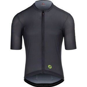 �J�X�e�� �����Y �g�b�v�X T�V���c �W���[�W�[ Castelli Entratapex Limitedition Jersey - Men'smoky Gray/Chartruese �O���[