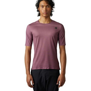 �t�H�b�N�X���[�V���O �����Y �g�b�v�X T�V���c ���� �W���[�W�[ Fox Racing Flexair Ascent Short-Sleeve Jersey - Men's Cordovan