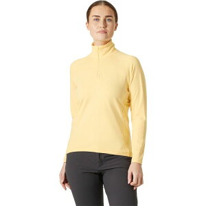 �w���[�n���Z�� ���f�B�[�X �g�b�v�X T�V���c Helly Hansen Verglas 1/2-Zip Top - Women's Yellow Cream �N���[��