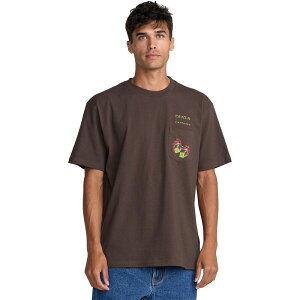 ���[�J �����Y �g�b�v�X T�V���c RVCA Hot Dice T-Shirt - Men's Mocha ���J
