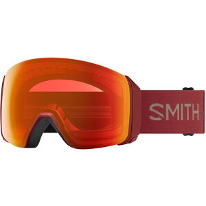 �X�~�X �����Y �A�N�Z�T���[ �T���O���X�E�A�C�E�F�A Smith 4D MAG XL ChromaPop Goggles Ironwood/ChrPop Everyday Red Mir/ChrPop Strm Yel ���b�h