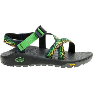 �`���R ���f�B�[�X �V���[�Y �T���_�� Chaco Rapid Pro Sandal - Women's Eddy Greenvy �O���[��