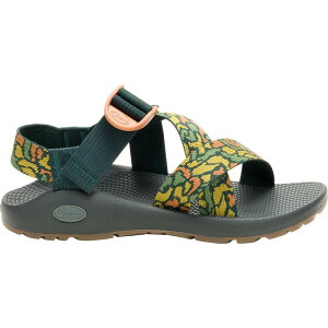 �`���R ���f�B�[�X �V���[�Y �T���_�� Chaco Mega Z Classic Sandal - Women's Pebble Greenery