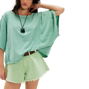 �t���[�s�[�v�� ���f�B�[�X �g�b�v�X T�V���c Free People Next Level T-Shirt - Women's Wasabi Sauce