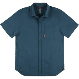 トポ・デザイン メンズ シャツ トップス Global Short-Sleeve Shirt - Men's Pond Blue